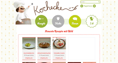 Desktop Screenshot of kochecke.at